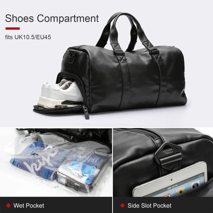 Waterproof Travel Bag with Shoe Pouch