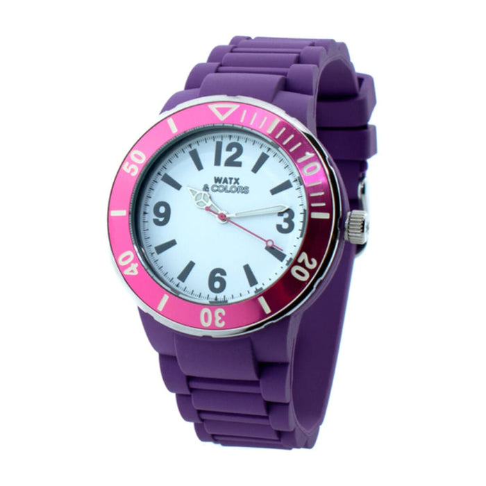 Watx & Colors Rwa1623 C1520 Unisex White Watch Quartz 44mm
