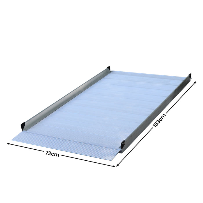 6Ft Portable Aluminium Mobility Threshold Access Wheelchair Ramp