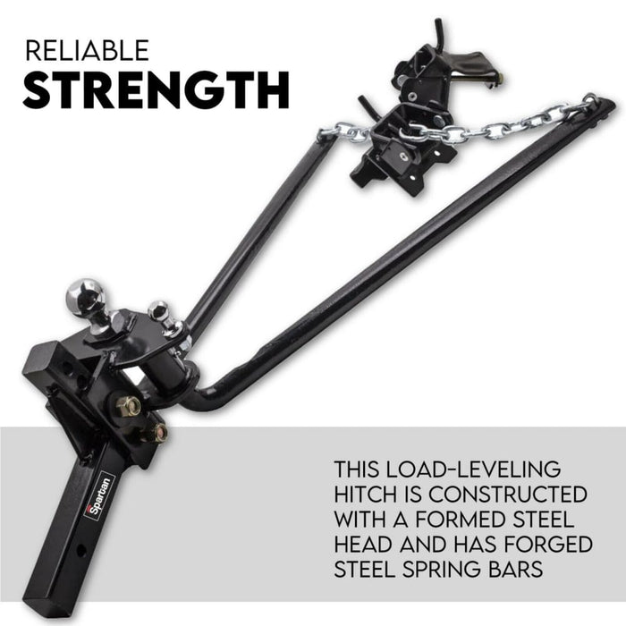 Weight Distribution Hitch System Load Leveller Caravan Anti