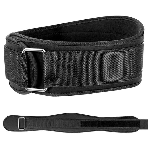 Weight Lifting Back Support Workout Belt With Metal Buckle
