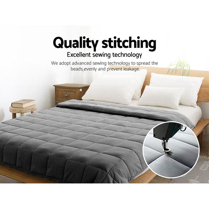 Goslash Picks Weighted Blanket Adult 5kg Heavy Gravity