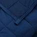 Weighted Blanket Blue 122x183 Cm 5 Kg Fabric Topanai