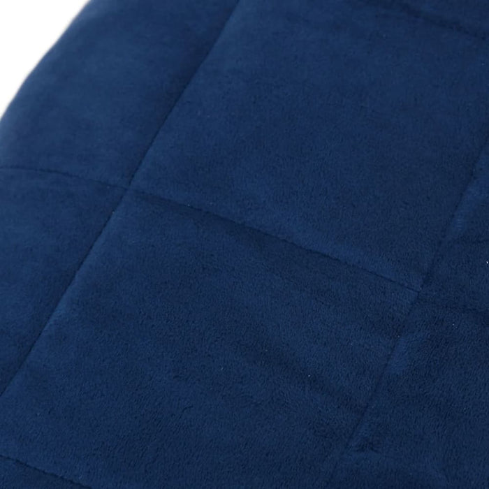 Weighted Blanket Blue 122x183 Cm 9 Kg Fabric Topanan