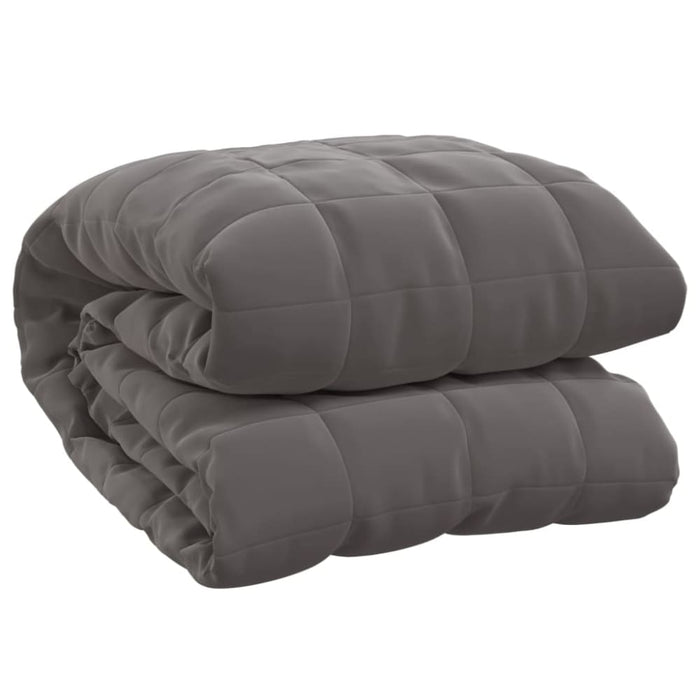 Weighted Blanket Grey 122x183 Cm 5 Kg Fabric Topanxk