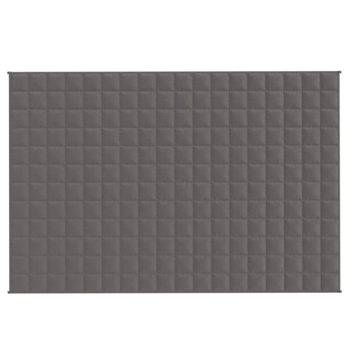 Weighted Blanket Grey 122x183 Cm 9 Kg Fabric Topantb