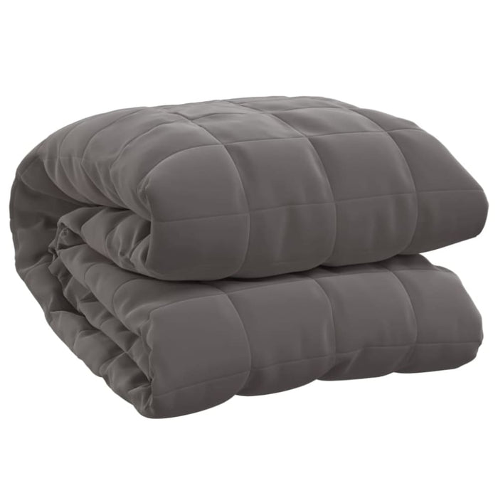 Weighted Blanket Grey 150x200 Cm 11 Kg Fabric Tpbiip