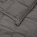 Weighted Blanket Grey 152x203 Cm 11 Kg Fabric Topantn