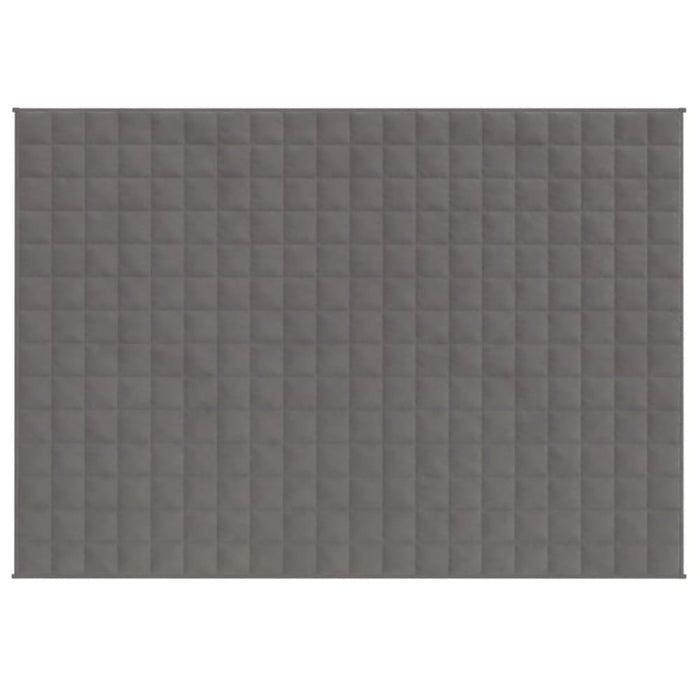 Weighted Blanket Grey 152x203 Cm 11 Kg Fabric Topantn