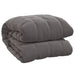 Weighted Blanket Grey 152x203 Cm 11 Kg Fabric Topantn