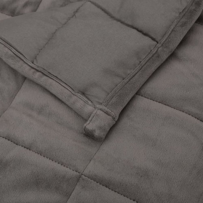 Weighted Blanket Grey 152x203 Cm 7 Kg Fabric Topanti