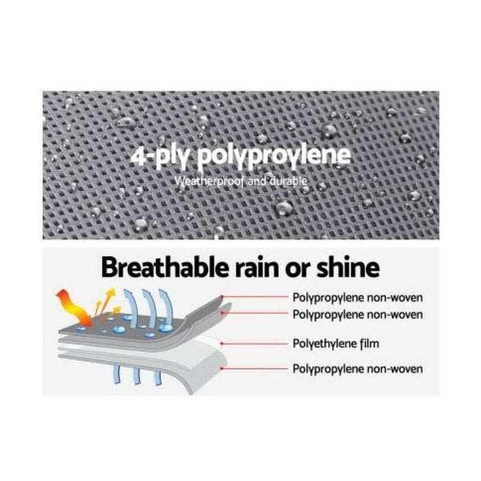 Goslash Picks Weisshorn 18-20ft Caravan Cover Campervan 4