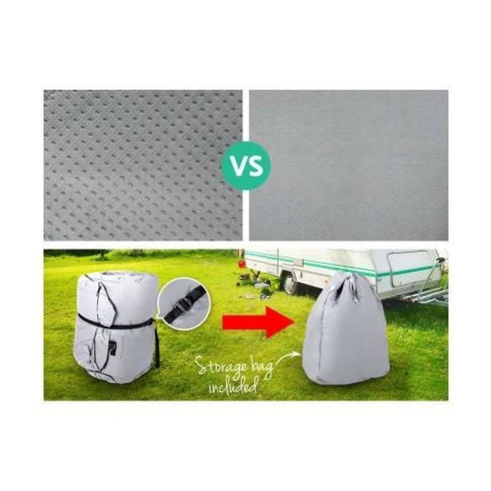 Goslash Picks Weisshorn 18-20ft Caravan Cover Campervan 4