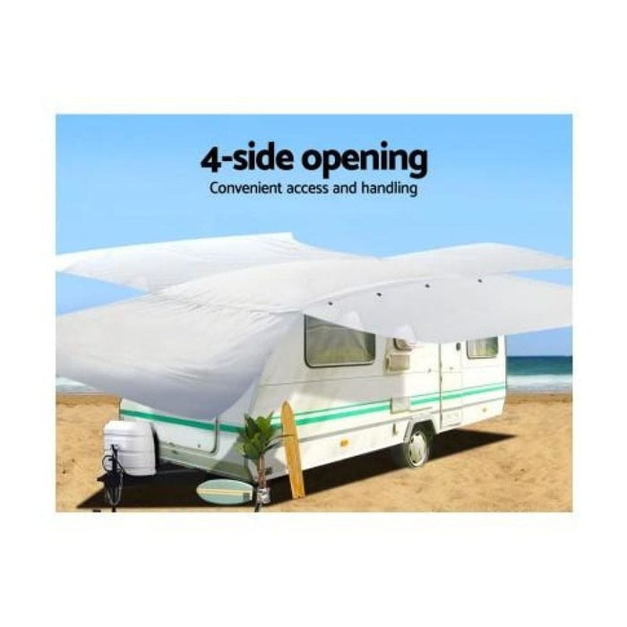 Goslash Picks Weisshorn 18-20ft Caravan Cover Campervan 4