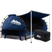 Weisshorn Double Swag Camping Swags Canvas Free Standing