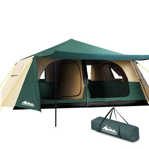 Weisshorn Instant Up Camping Tent 8 Person Pop Tents Family