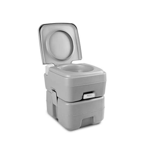 Weisshorn 20l Portable Outdoor Camping Toilet - Grey