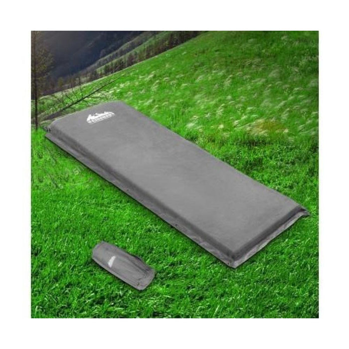 Weisshorn Single Size Self Inflating Matress - Grey