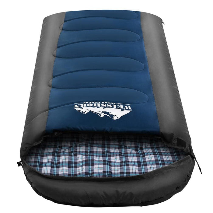 Weisshorn Sleeping Bag Bags Single Camping Hiking - 20°c