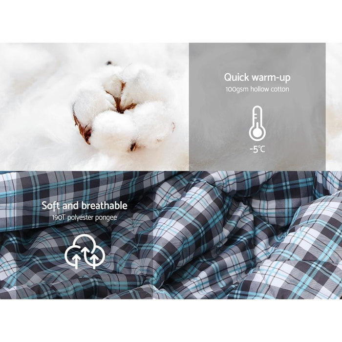 Goslash Picks Weisshorn Sleeping Bag Single Camping Hiking