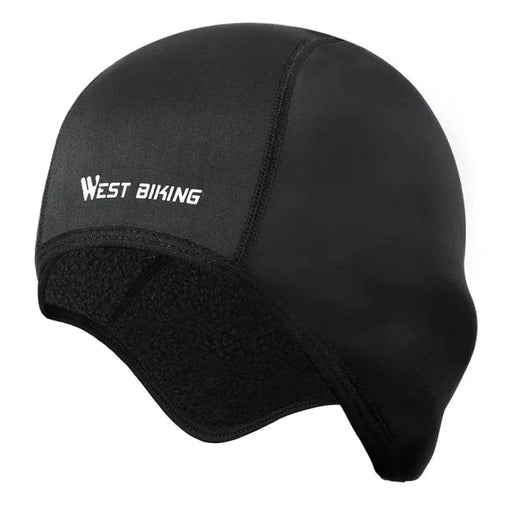 West Biking Winter Cycling Cap Windproof Thermal Ski Helmet