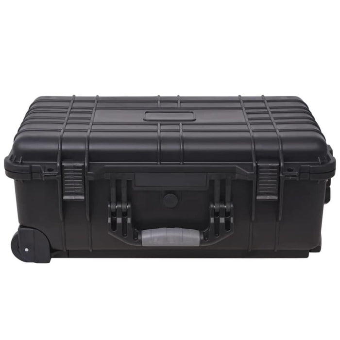 Wheel-equipped Tool Equipment Case with Pick & Pluck