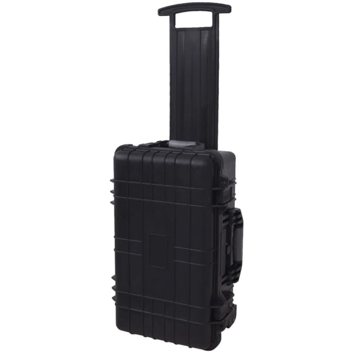 Wheel-equipped Tool Equipment Case with Pick & Pluck