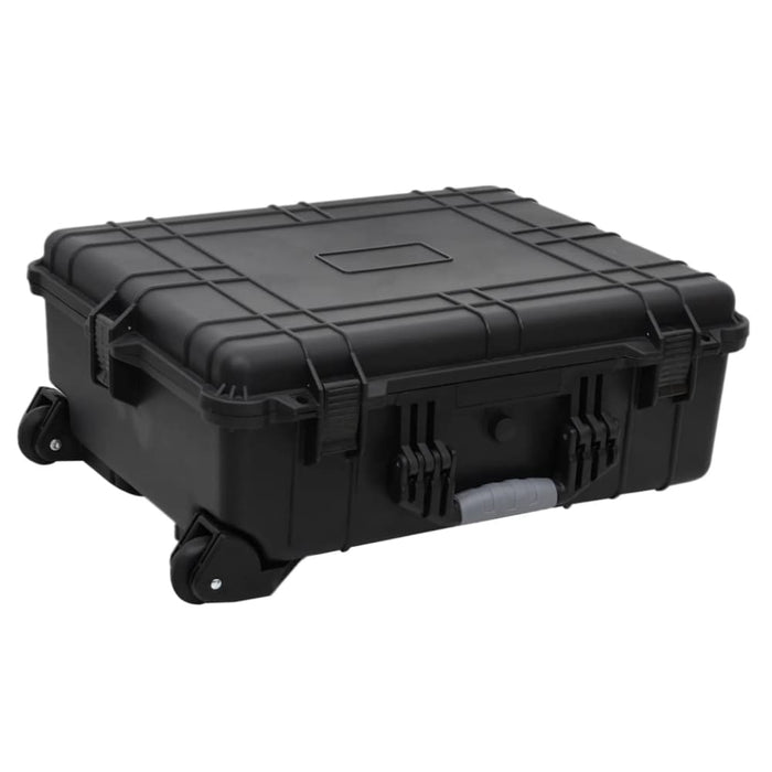 Wheeled Flight Case Black 63x50x23 Cm Pp Ponbb