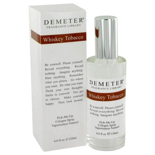 Whiskey Tobacco Cologne Spray by Demeter for Men - 120 Ml