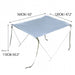White Boat Foldable Anti-uv Tent Sunshade Awning Bimini Top