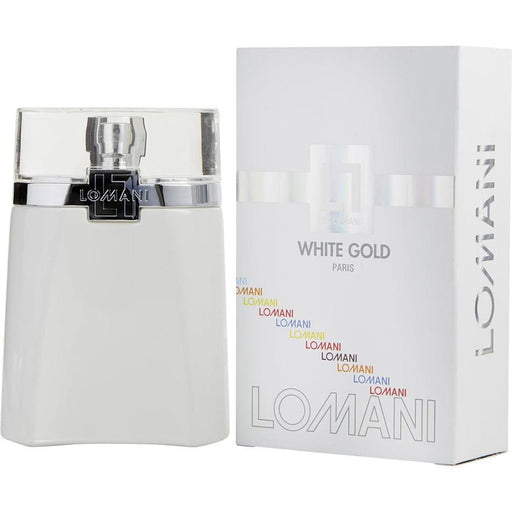 White Gold Edt Spray By Lomani For Men - 100 Ml