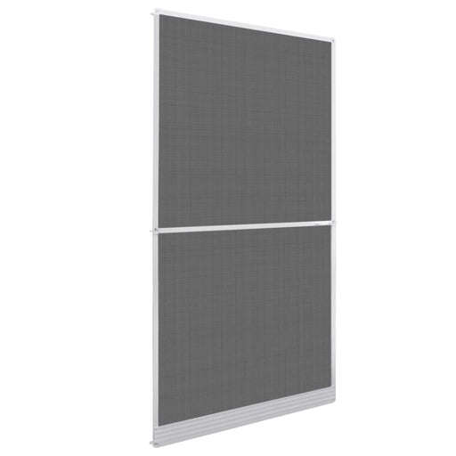 White Hinged Insect Screen for Doors 120 x 240 Cm Oaoplp