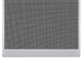White Hinged Insect Screen for Doors 120 x 240 Cm Oaoplp