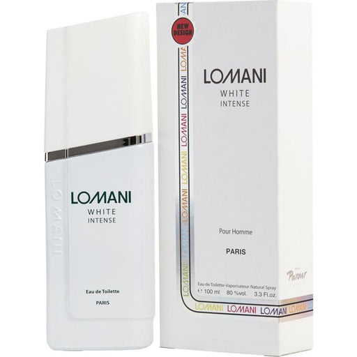 White Intense Edt Spray By Lomani For Men - 100 Ml