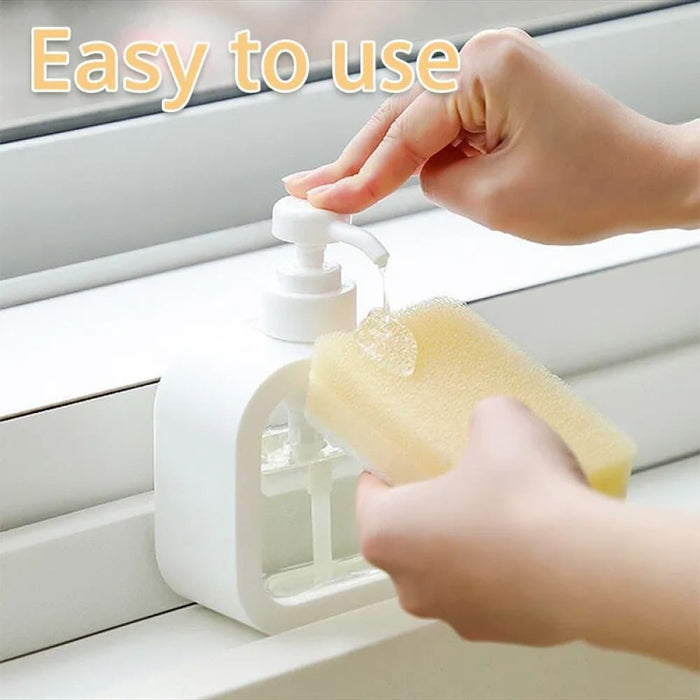 White Liquid Lotion Hand Pump Soap Dispenser Refillable