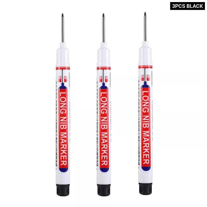 White Permanent Paint Pen Set for Multiple Surfaces 0.7mm
