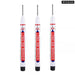 White Permanent Paint Pen Set for Multiple Surfaces 0.7mm