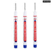 White Permanent Paint Pen Set for Multiple Surfaces 0.7mm
