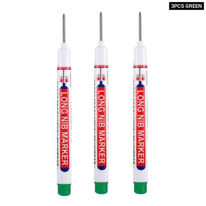 White Permanent Paint Pen Set for Multiple Surfaces 0.7mm