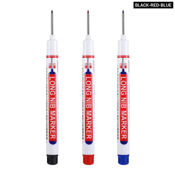 White Permanent Paint Pen Set for Multiple Surfaces 0.7mm