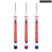 White Permanent Paint Pen Set for Multiple Surfaces 0.7mm