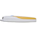 White & Yellow Soft - close Toilet Seat Adults Children
