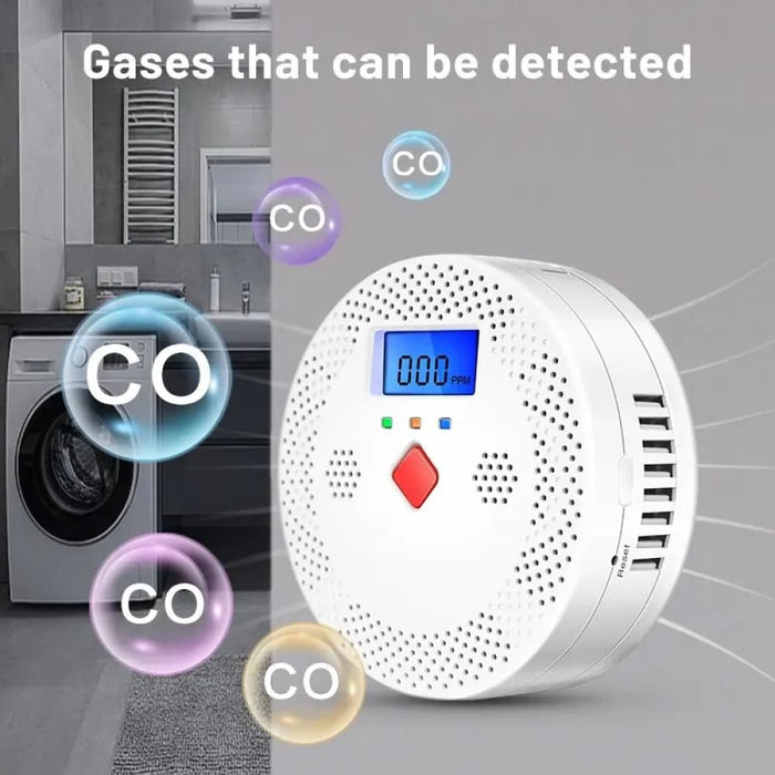 Wifi Smart Co Detector Alarm Lcd Display