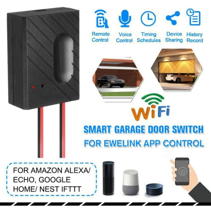Wifi Smart Home Garage Door Opener Voice Control Alexa