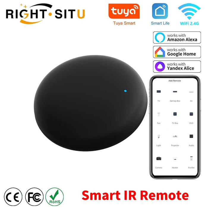 Wifi Smart Ir Remote Control Life App With Alexa Google