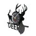 Wild Deer Hunter Vinyl Record Wall Clock
