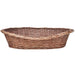 Willow Dog Basket Pet Bed Natural 50 Cm Oibtax