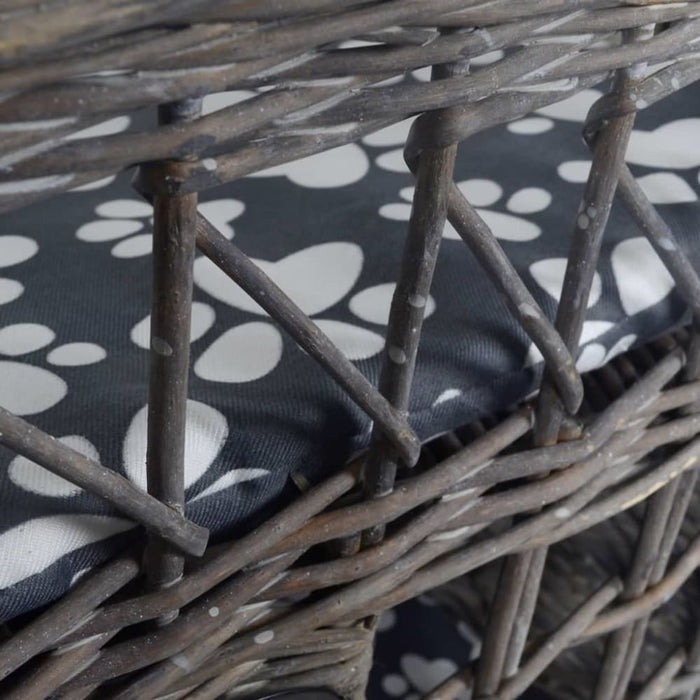 Willow Cat Tree Pet House Bed Scratching Post with Cushion