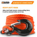 Winch Rope 9.5mm x 30m Dyneema Sk75 Hook Synthetic Car Tow