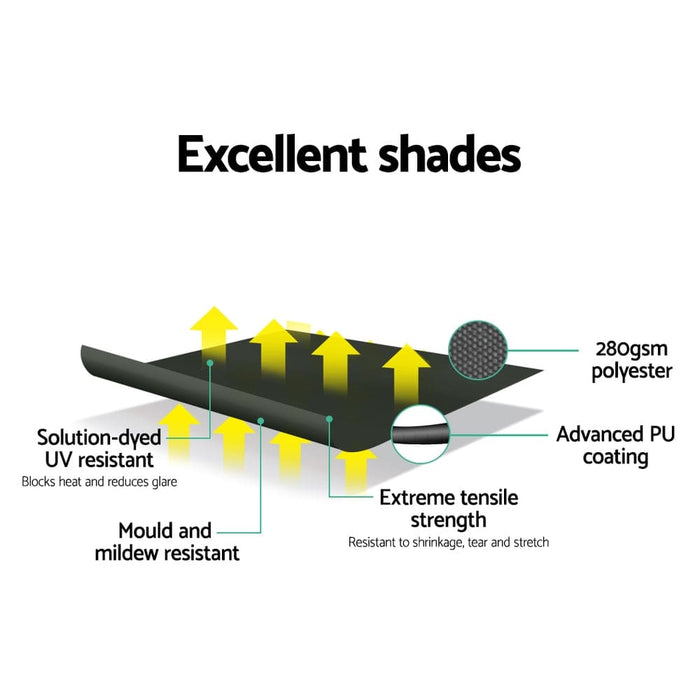 Window Fixed Pivot Arm Awning Patio Outdoor Blinds